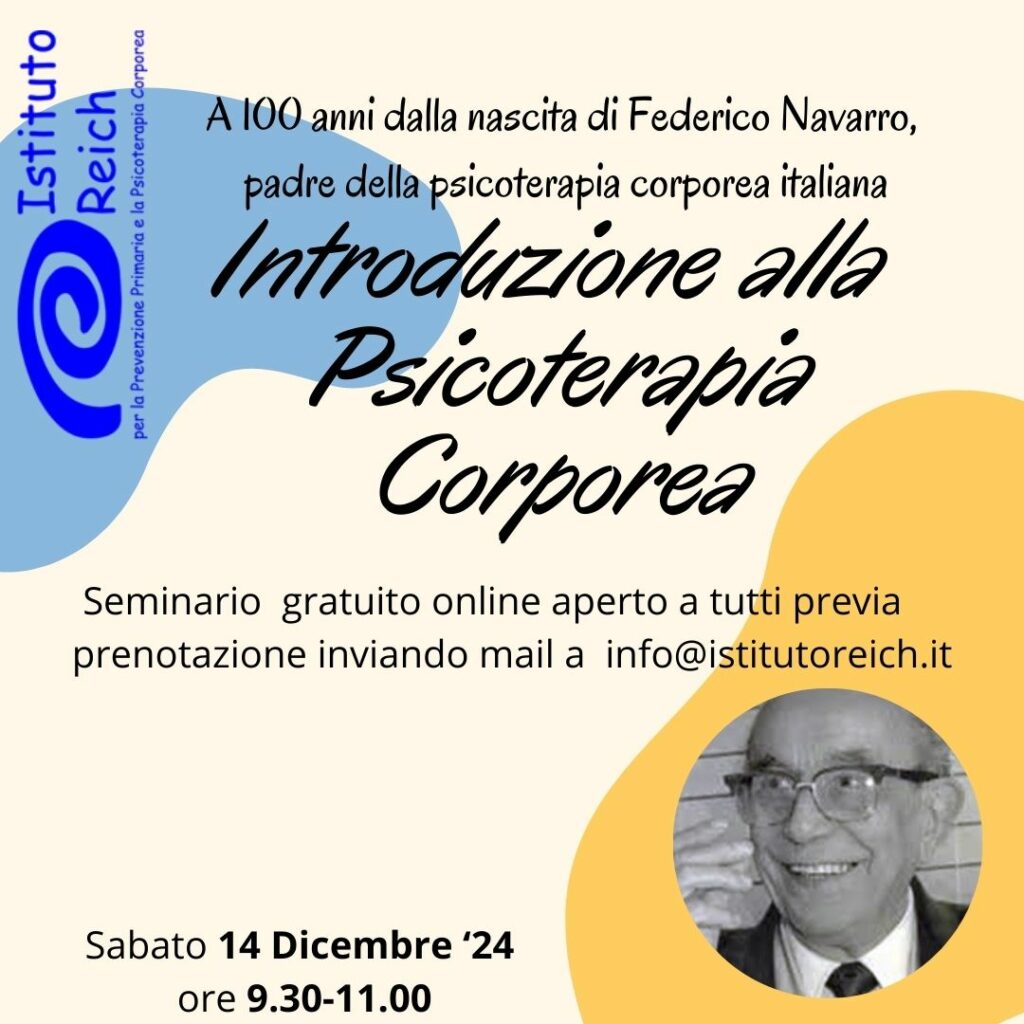 Introduzione alla psicoterapia corporea