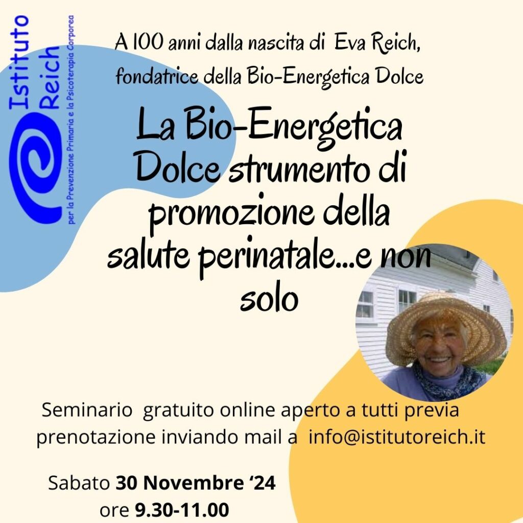 La Bio-Energetica Dolce strumento di promozione della salute perinatale e non solo